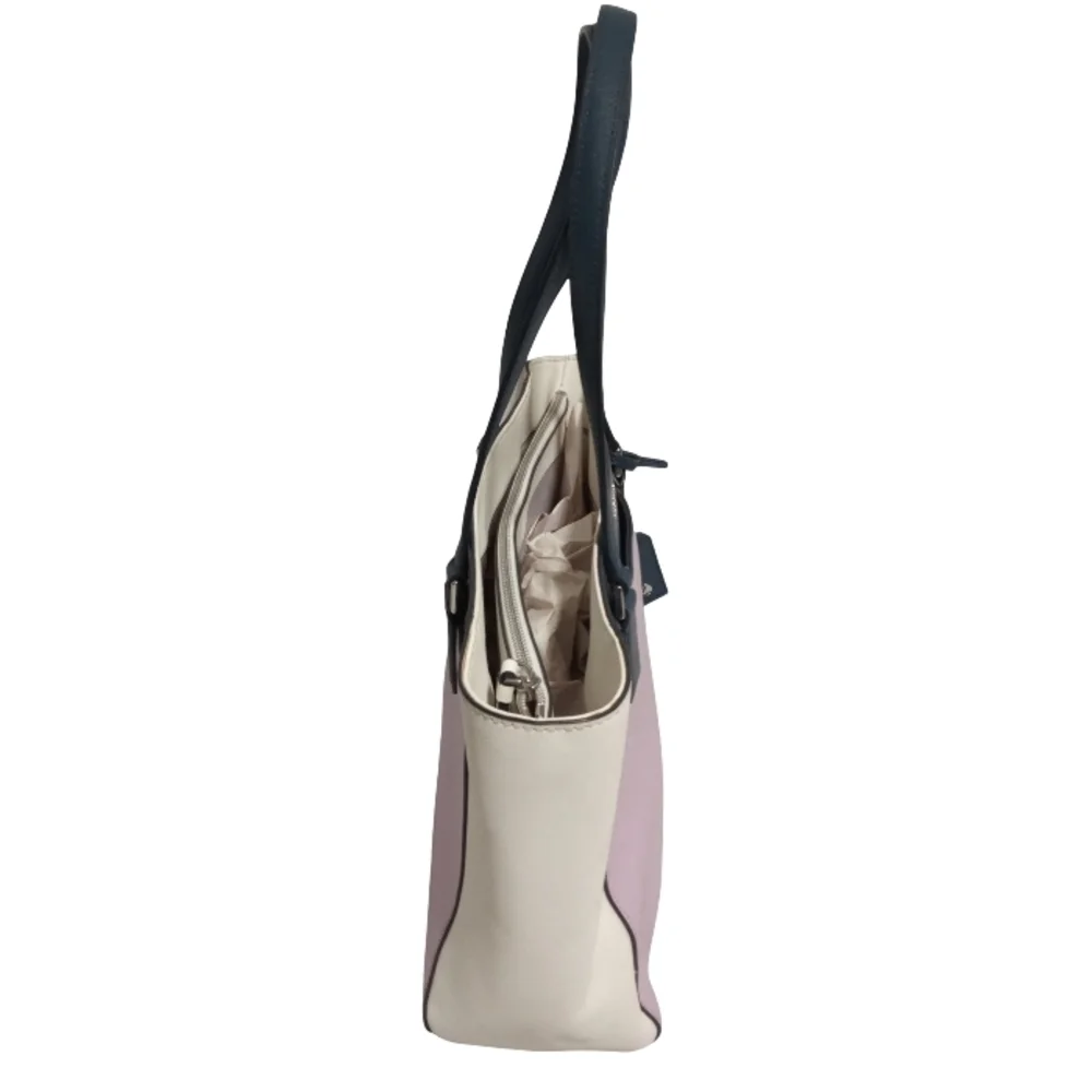 kate spade Cameron Street Havana Tri-Color Tote Bag - Cream, Lavender, and Blue